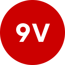 9V